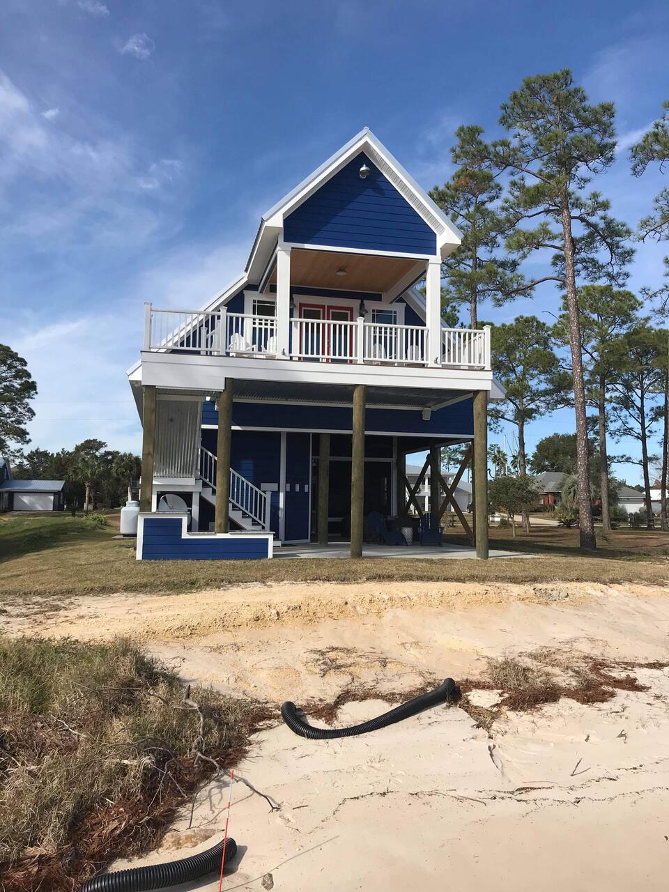 Coastal home exterior